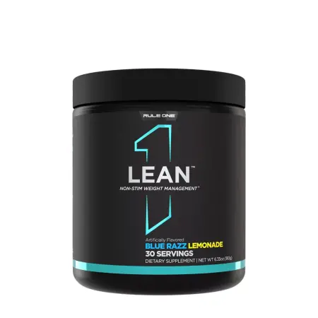 Rule1 Lean (180 g, Blue Razz Lemonade) - Rule1