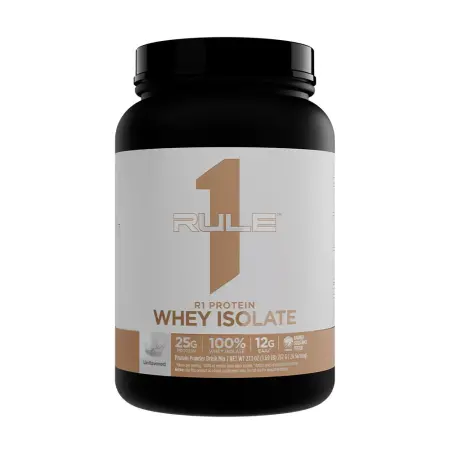 Rule1 Naturally Flavored R1 Protein Whey Isolate (767 g, Naturally Unflavored) - Rule1