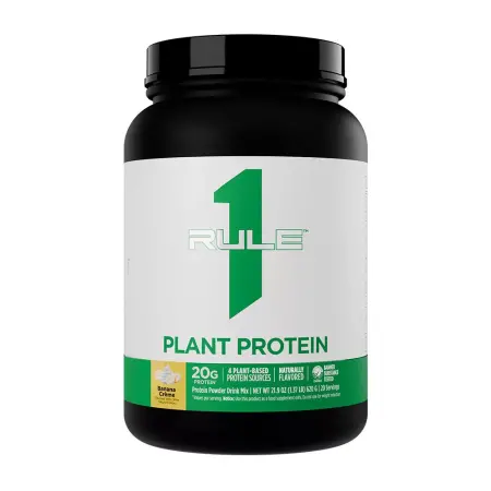 Rule1 Plant Protein (620 g, Banana Cream) - Rule1