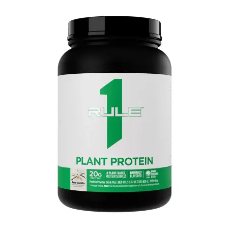 Rule1 Plant Protein (620 g, Pure Vanilla) - Rule1
