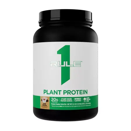 Rule1 Plant Protein (630 g, Café Mocha) - Rule1