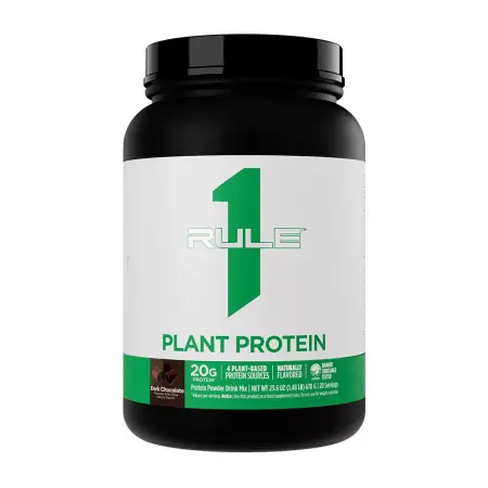 Rule1 Plant Protein (670 g, Dark Chocolate) - Rule1