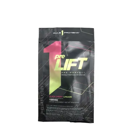 Rule1 Prelift Sample (1 serving, Black Cherry Limeade) - Rule1