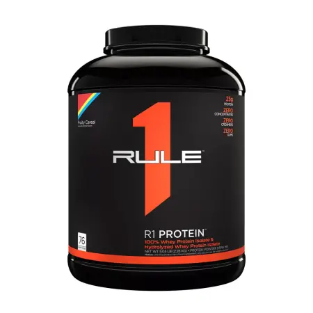 Rule1 R1 Protein Whey Isolate (2280 g, Fruity Cereal) - Rule1