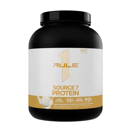 Rule1 Source 7 Protein (1790 g, Vanilla Ice Cream) - Rule1
