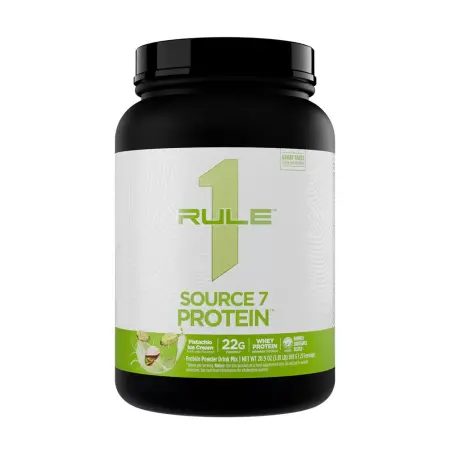 Rule1 Source 7 Protein (21 Servings, Pistachio Ice Cream) - Rule1