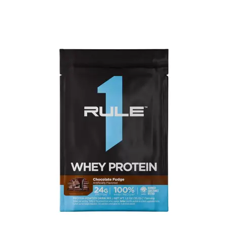 Rule1 Whey Blend Sample (1 pc, Chocolate Fudge) - Rule1
