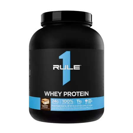 Rule1 Whey Protein (2240 g, Campfire Smores) - Rule1