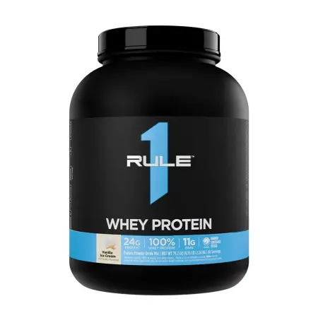Rule1 Whey Protein (2240 g, Vanilla Ice Cream) - Rule1