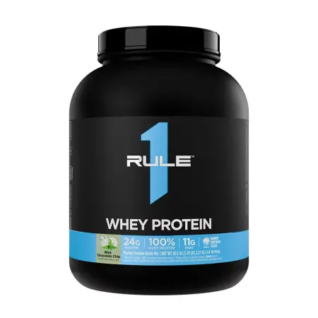 Rule1 Whey Protein (2270 g, Mint Chocolate Chip) - Rule1