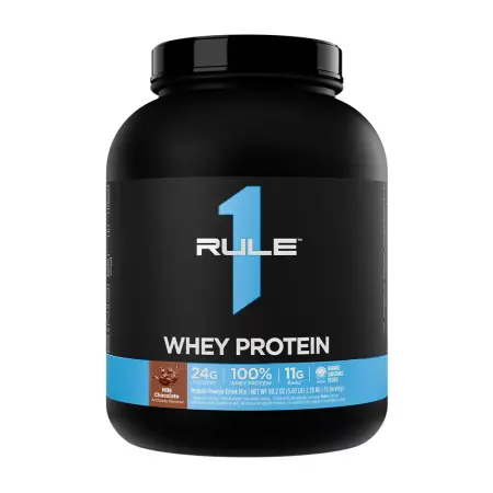 Rule1 Whey Protein (2280 g, Milk Chocolate) - Rule1