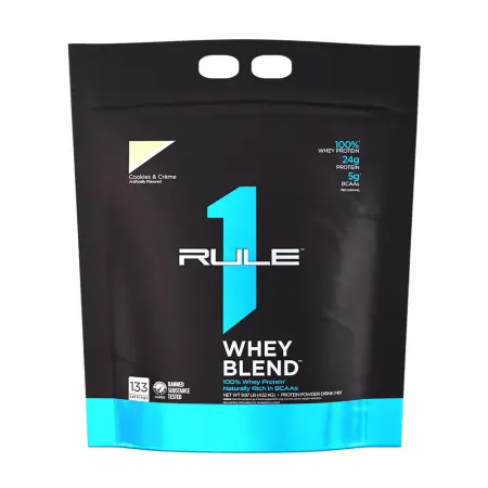 Rule1 Whey Protein (4520 g, Cookies & Cream) - Rule1
