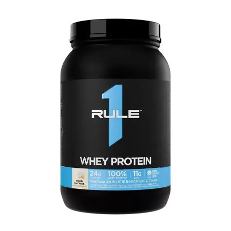 Rule1 Whey Protein (891 g, Vanilla Ice Cream) - Rule1