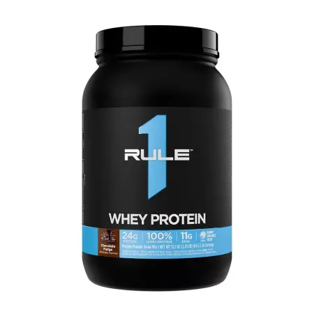 Rule1 Whey Protein (910 g, Chocolate Fudge) - Rule1