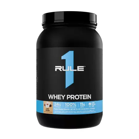 Rule1 Whey Protein (918 g, Café Mocha) - Rule1