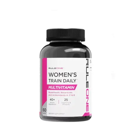 Rule1 Women's Train Daily Multivitamin (60 Tablets) - Rule1