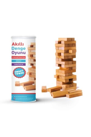 Roller Tower Jenga (SMART BALANCE GAME) ZA0260 - Zeka Akademisi