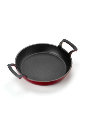 Runde Pfanne aus Gusseisen mit Griff. Durchmesser: 20 cm. - Rot - Lv Y TV 20 Shn Fma08522 LV Y TV 20 Shn - Rot - Lava