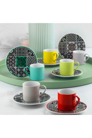 Rüya 12 Piece Coffee Cup Set 11336 KTH-RU12KT15011336 - Kütahya Porselen
