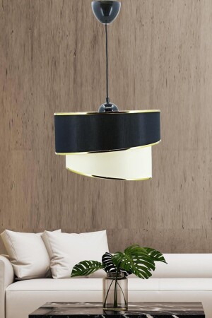 Ruzgar Modern Pendant Lamp Chandelier Black R. 89th ES-RZGS2 - Eslight