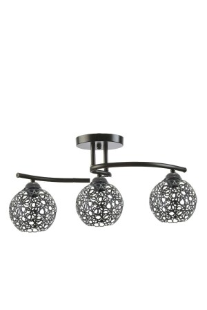 S Model Modern Selçuklu Motifli Plafonyer Avize LMBDR0035-S3 - Lambadar