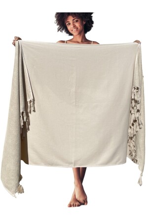 Saade 95x180 Cm Peshtamal Towel 100% Cotton SAADE. PSTTL. HVL - CottonTherapy