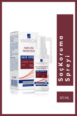 Saç Dökülmesine Karşı Saç Spreyi 60 Ml Caffein & Biotin & Procopil - Viapecia