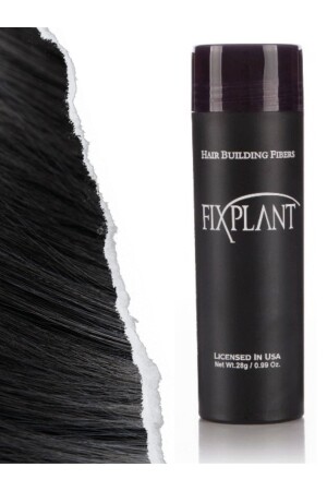 Saç Dolgunlaştırıcı Saç Tozu Topik 28 Gr. Siyah - Fixplant