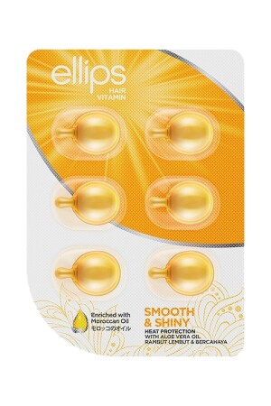 Saç Vitamini Yumuşak Ve Işıltılı Saçlar 6 Kapsül - Ellips
