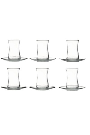 Saddlebag Teeglas-Set – 12-teilig. Teeservice Fma55515 Fma99910 029oa 030oa 42361-1 - Paşabahçe