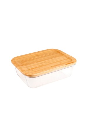 Safe Rectangular Glass Storage Container 650 ml ATBY-03161 - Bambum