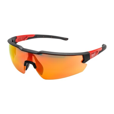 Safety glasses with mirrored red lenses MILWAUKEE Enhanced - Milwaukee Accessories