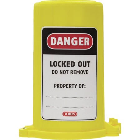 Safety lock for gas cylinder ABUS P606, yellow - ABUS