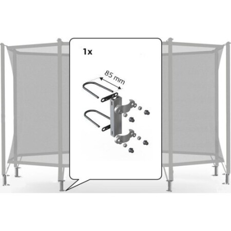 Safety Net Comfort - Fasteners 200 (Set for 1 Tube) (85mm) - BERG