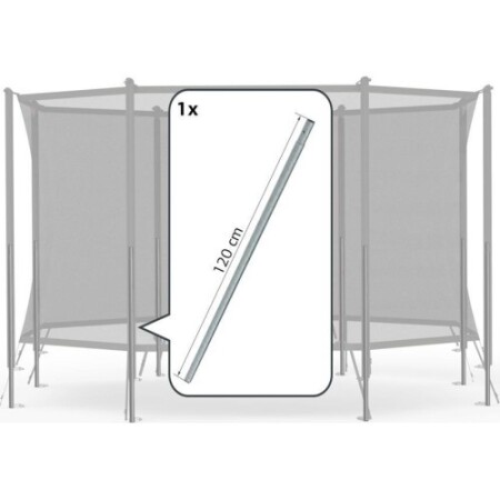 Safety Net Comfort - Lower tube + spring bracket (120cm) - BERG