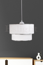 Sakız Modern Tekli Sarkıt Avize Beyaz K54 KC-SK01A - Abralight