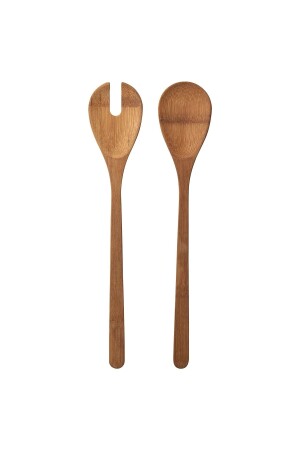 Salata Servis Kaşığı 2 Li Set Ahşap Servis Kaşığı Tahta Kaşık Karıştırma Kaşığı 6787605 - IKEA