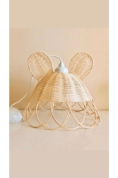 Salon Mutfak Özel Tasarım Rattan Avize (duy Dahil) RATTANAVIZEAF2023001 - İskandinav decoration
