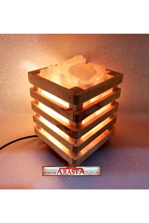 Salzkasten aus Holz (Salzlampe) - Şifay