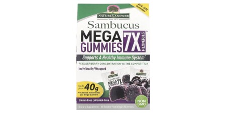 Sambucus Mega Gummies 7X Strength - POWERBODY