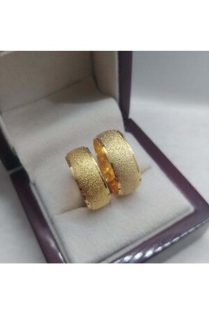 Sand Wedding Ring - Taki Tasarim