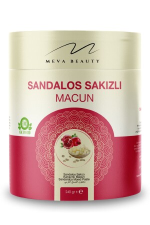 Sandaloz Sakızlı Bitkisel Detox Form Macun - Meva Beauty