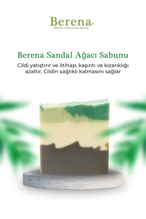 Sandalwood 100% natural soap that keeps the skin healthy - Berena