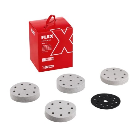 Sanding accessory set FLEX D125 ST-Set VE5 - FLEX Accessories