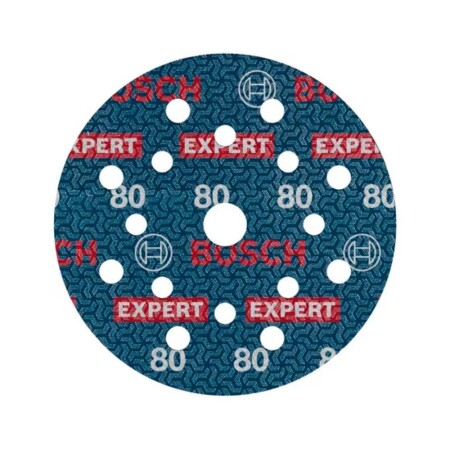 Sanding disc BOSCH Expert 0780 125mm P80 Velcro, 50pcs. - Bosch Accessories
