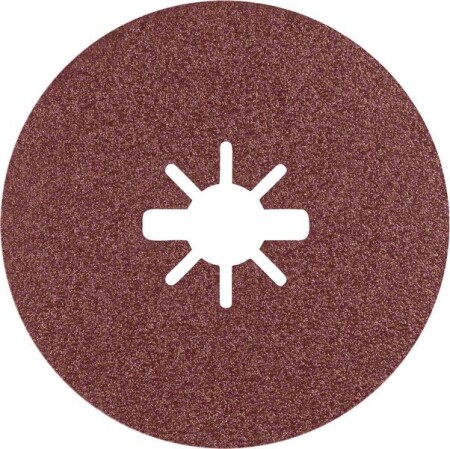 Sanding disc BOSCH Expert R781 Prisma Ceramic X-LOCK Fibre Disc, 115mm, 22.23mm, G60, 5pcs. - Bosch Accessories