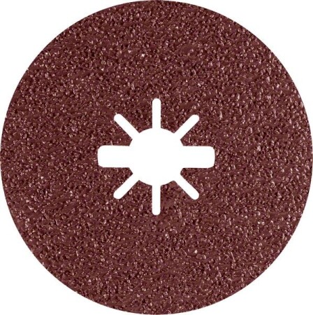 Sanding disc BOSCH Expert R781 Prisma Ceramic X-LOCK Fibre Disc, 125mm, 22.23mm, G36, 5pcs. - Bosch Accessories