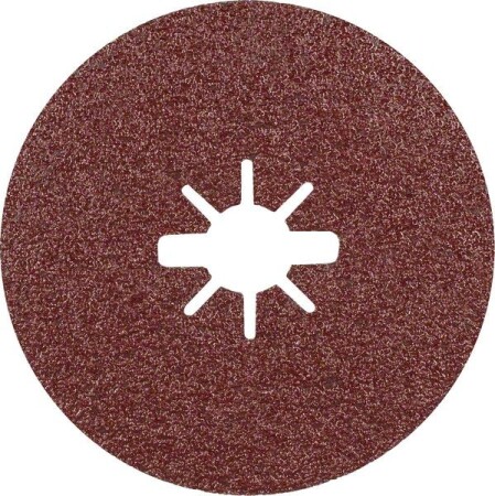 Sanding disc BOSCH Expert R781 Prisma Ceramic X-LOCK Fibre Disc, 125mm, 22.23mm, G60, 5pcs. - Bosch Accessories