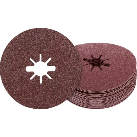 Sanding disc BOSCH Expert R781 Prisma Ceramic X-LOCK Fibre Disc, 125mm, 22.23mm, G60. - Bosch Accessories