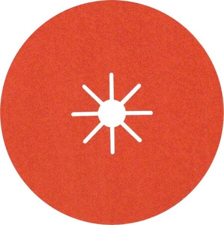 Sanding disc BOSCH Expert R782 Prisma Ceramic Fibre Disc, 180mm, 22.23mm, G60. - Bosch Accessories